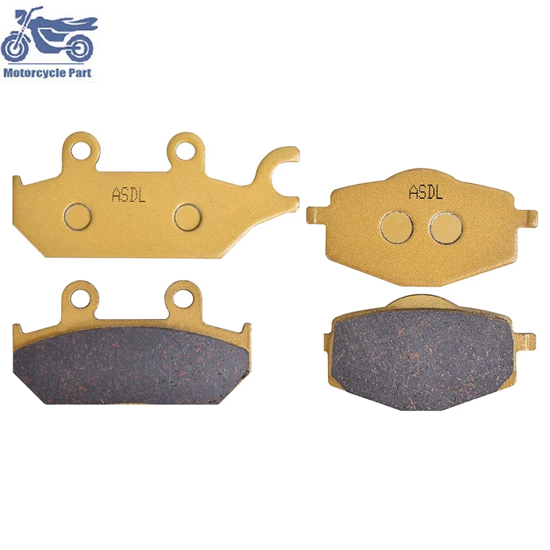 Carbon Ceramic Motorcycle Brake Rotor - Motorrad-Bremsbeläge-Set für vorne und hinten für