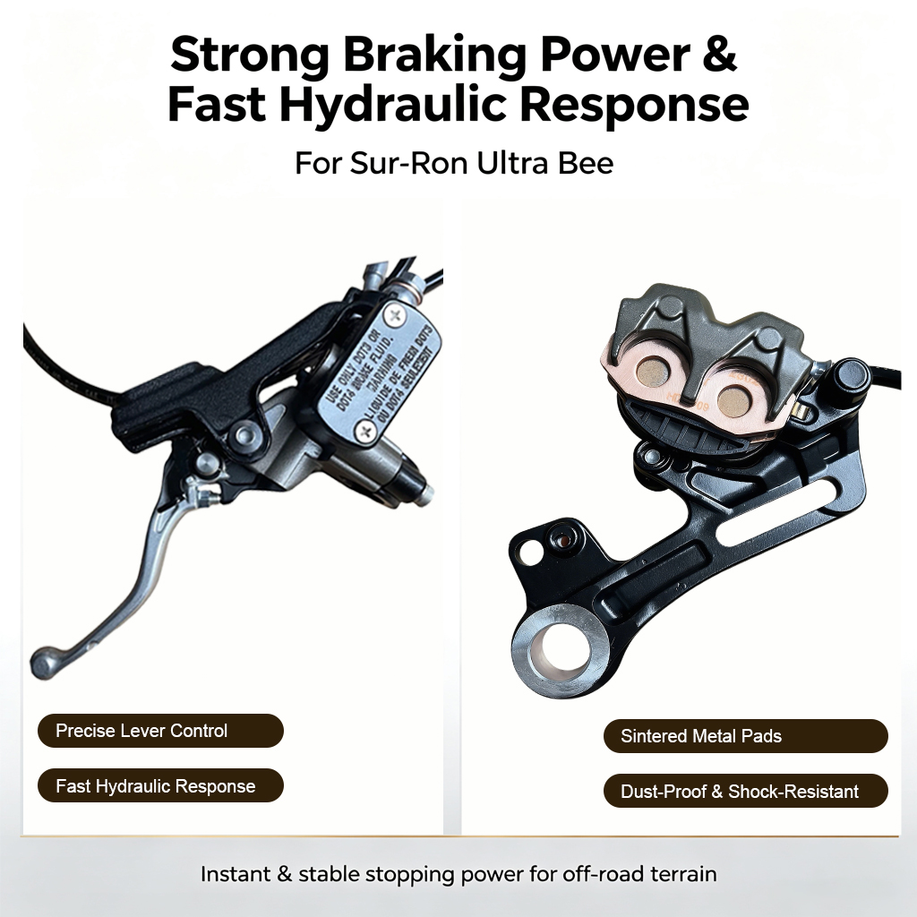 SurRon Ultra Bee Vorder- und H – Front Rear Brake Caliper Bracket Kit Bewertung und Preis